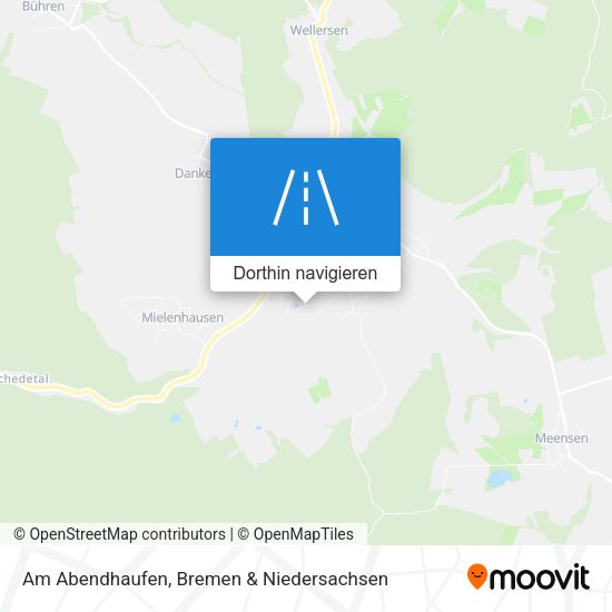 Am Abendhaufen Karte