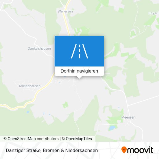 Danziger Straße Karte