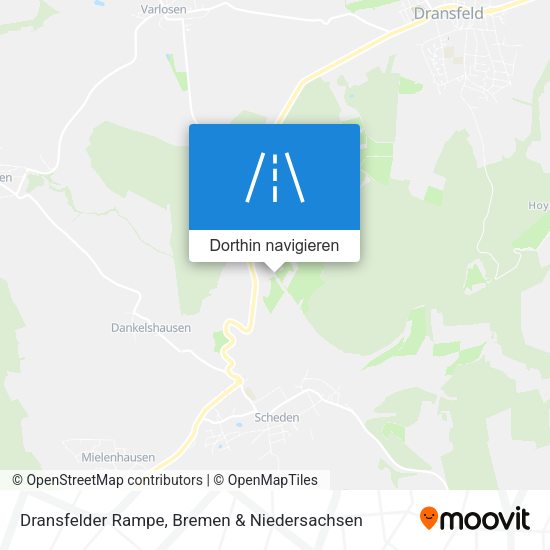 Dransfelder Rampe Karte