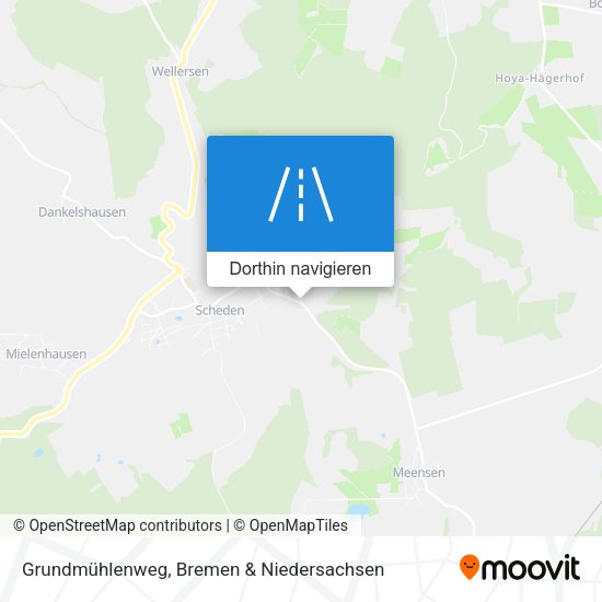 Grundmühlenweg Karte