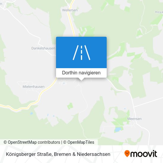 Königsberger Straße Karte