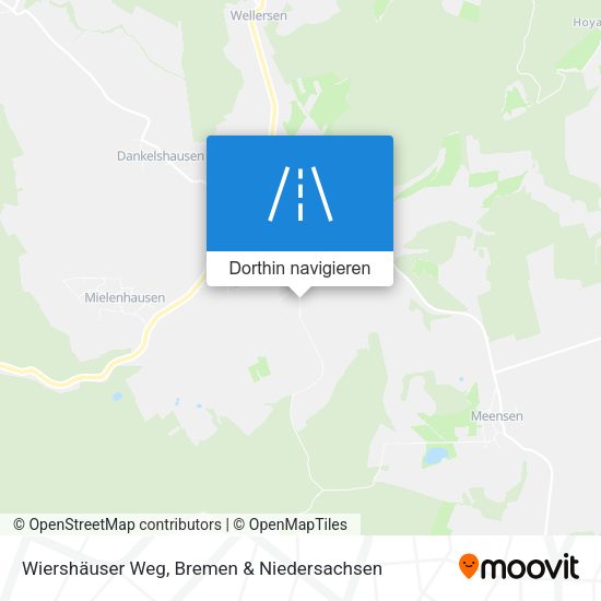 Wiershäuser Weg Karte