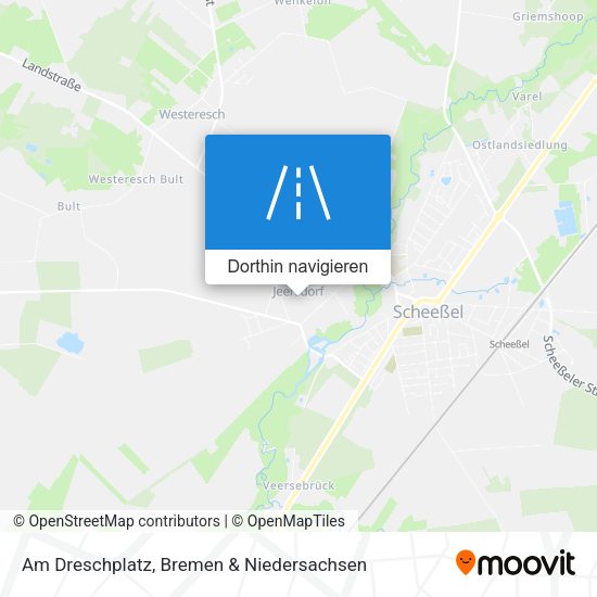 Am Dreschplatz Karte