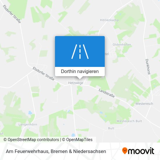 Am Feuerwehrhaus Karte