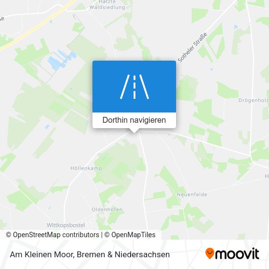 Am Kleinen Moor Karte
