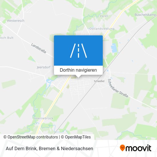 Auf Dem Brink Karte