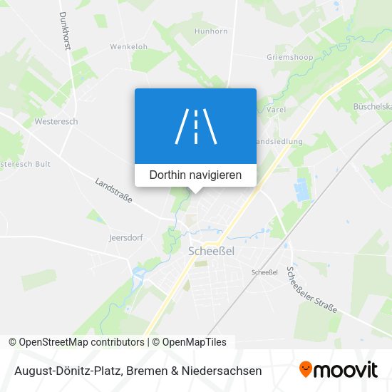 August-Dönitz-Platz Karte