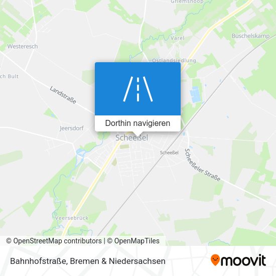 Bahnhofstraße Karte
