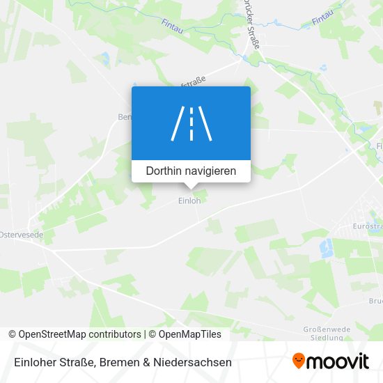 Einloher Straße Karte