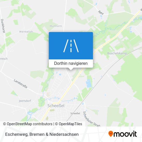 Eschenweg Karte