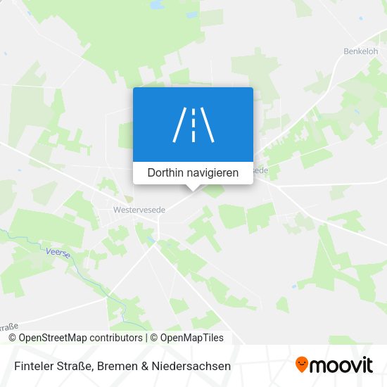 Finteler Straße Karte