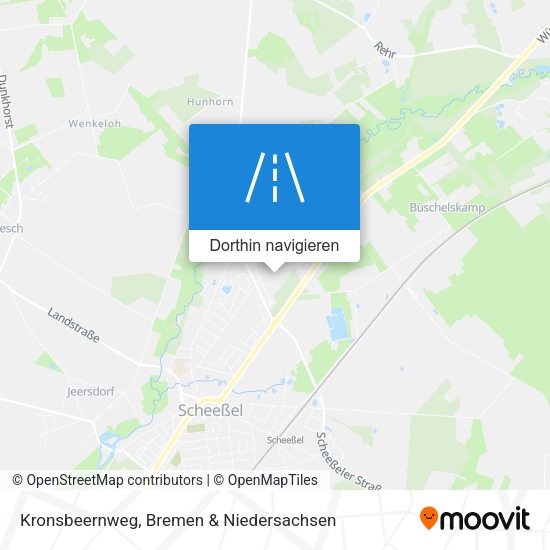 Kronsbeernweg Karte