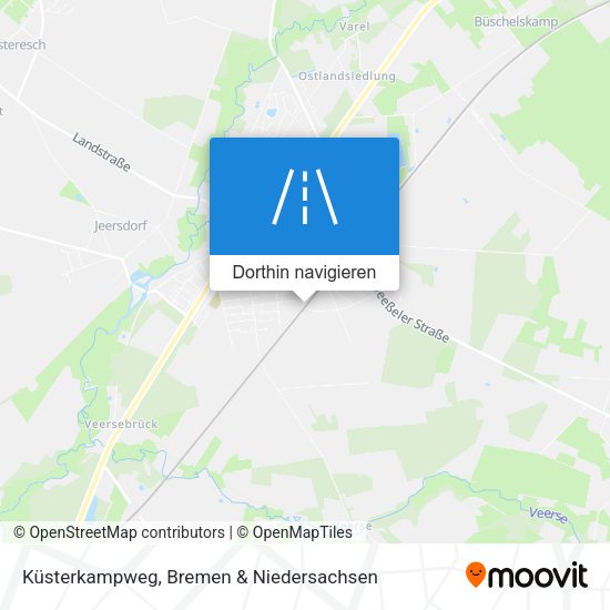 Küsterkampweg Karte