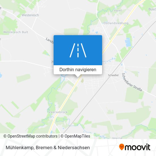 Mühlenkamp Karte