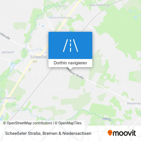 Scheeßeler Straße Karte