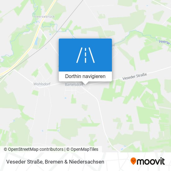 Veseder Straße Karte