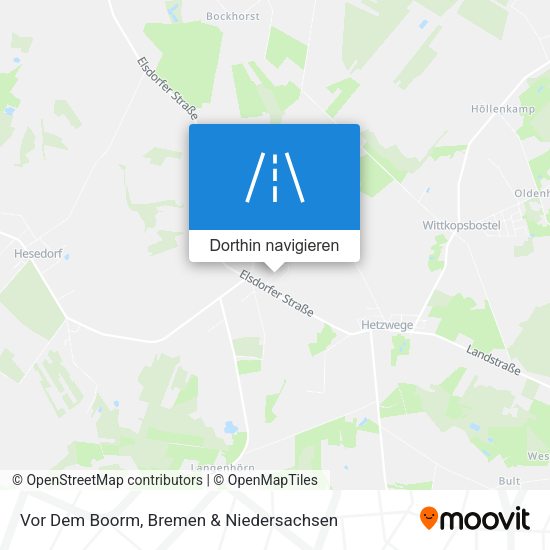 Vor Dem Boorm Karte