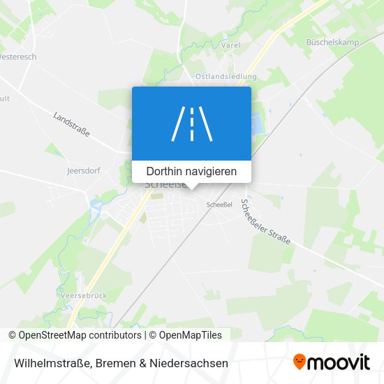Wilhelmstraße Karte
