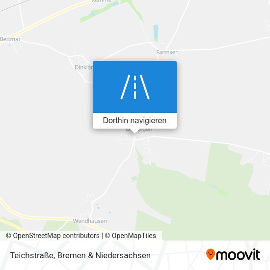 Teichstraße Karte