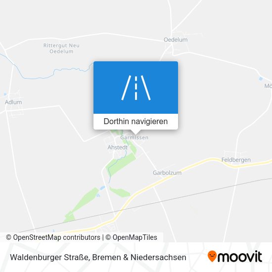 Waldenburger Straße Karte