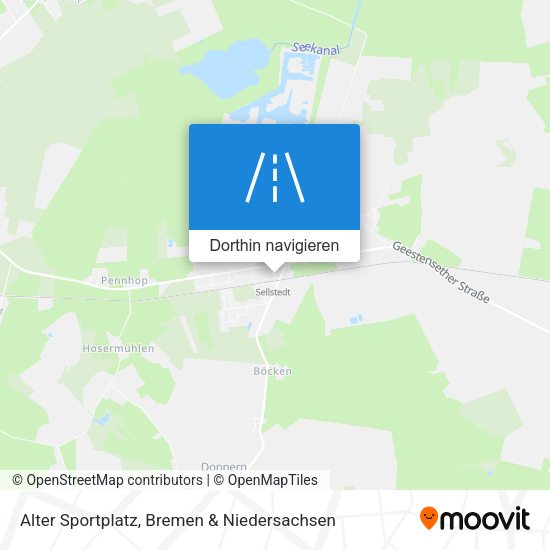 Alter Sportplatz Karte