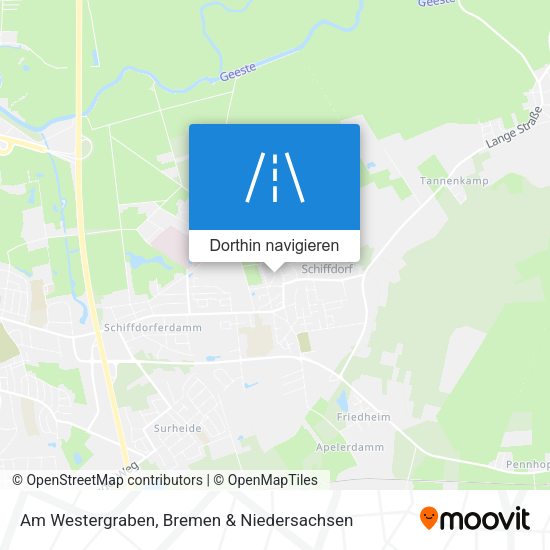 Am Westergraben Karte
