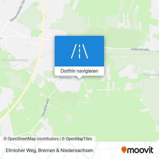 Elmloher Weg Karte