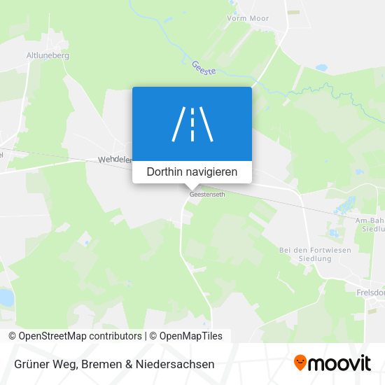 Grüner Weg Karte