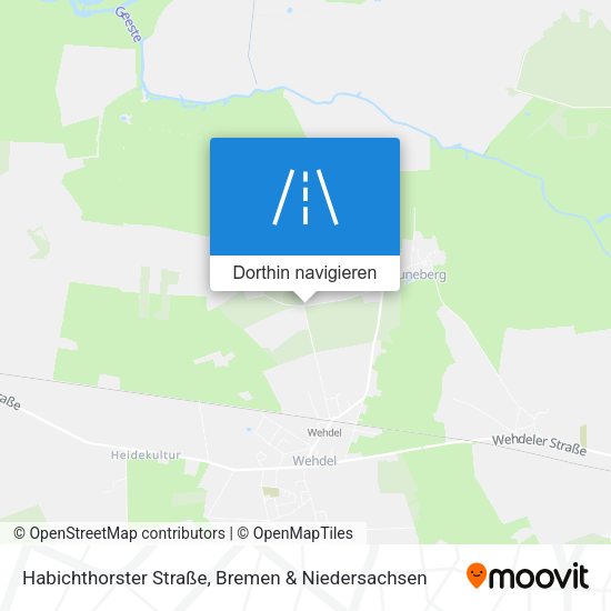 Habichthorster Straße Karte