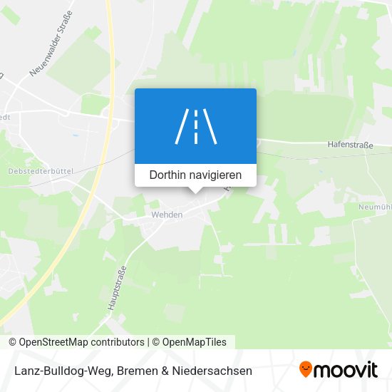 Lanz-Bulldog-Weg Karte
