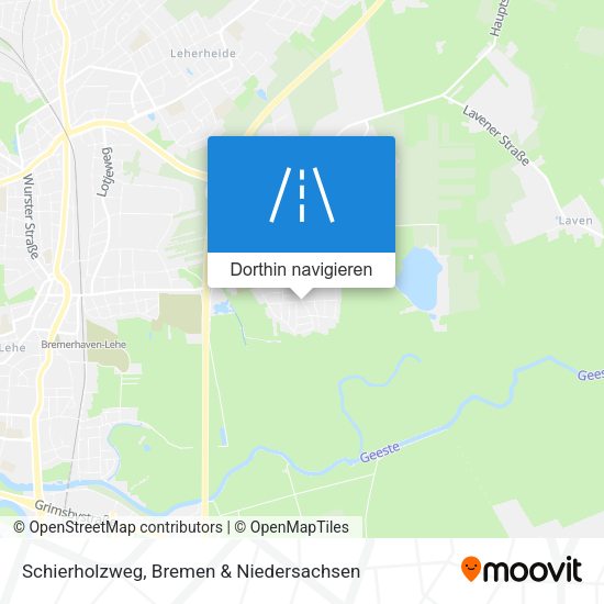 Schierholzweg Karte