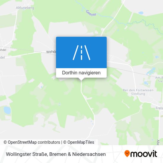 Wollingster Straße Karte