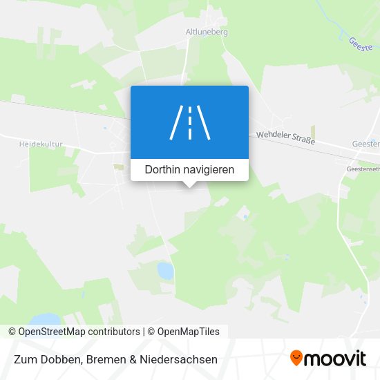 Zum Dobben Karte