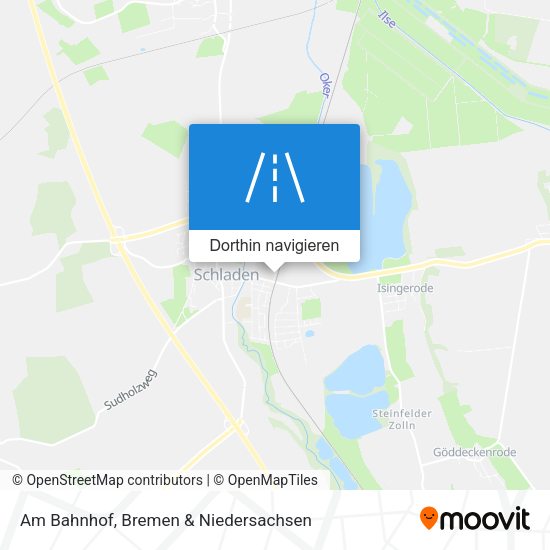 Am Bahnhof Karte