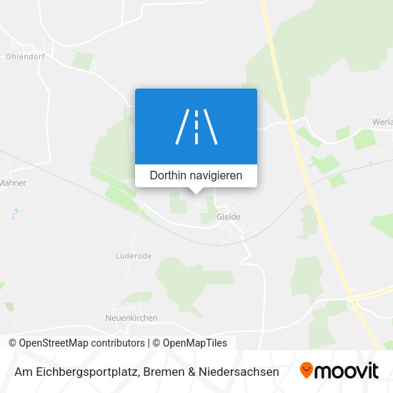 Am Eichbergsportplatz Karte