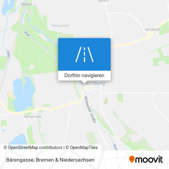 Bärengasse Karte
