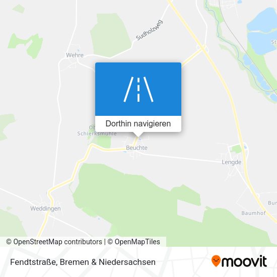 Fendtstraße Karte