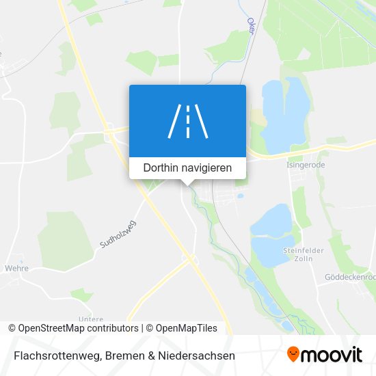 Flachsrottenweg Karte
