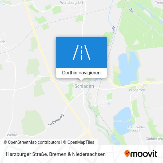 Harzburger Straße Karte