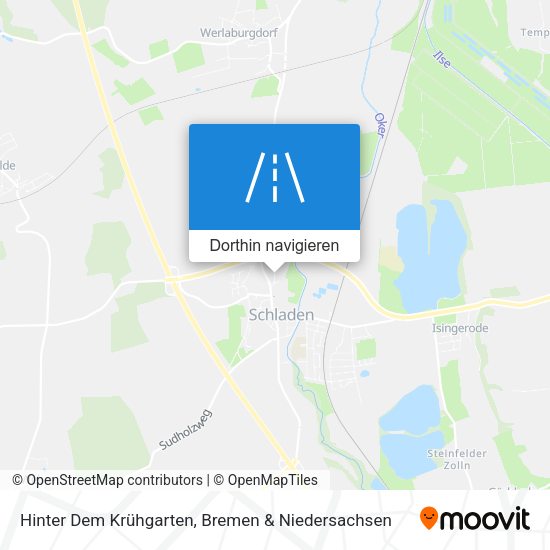Hinter Dem Krühgarten Karte