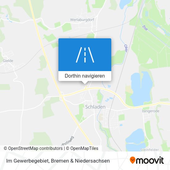 Im Gewerbegebiet Karte