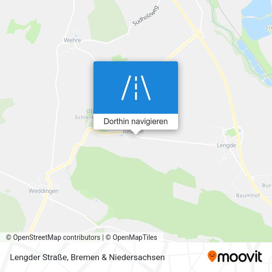 Lengder Straße Karte
