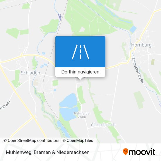 Mühlenweg Karte