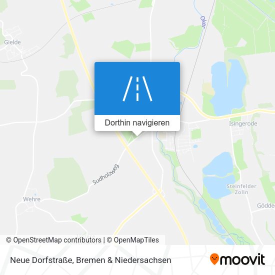 Neue Dorfstraße Karte