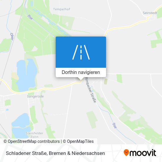 Schladener Straße Karte