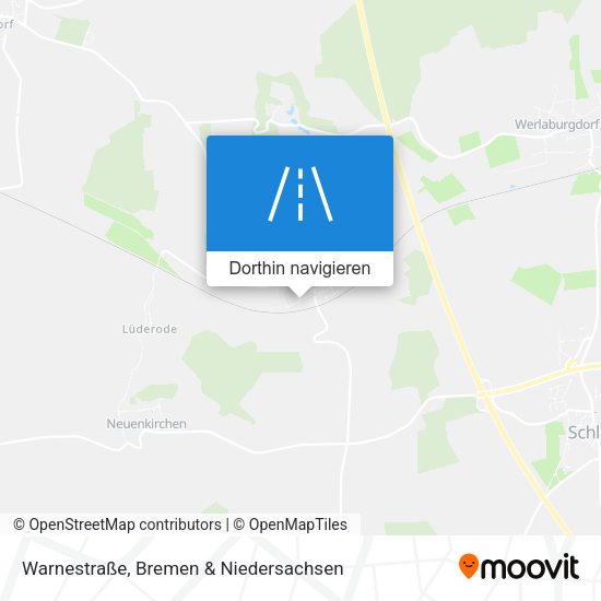Warnestraße Karte