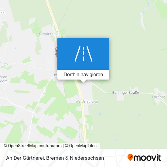 An Der Gärtnerei Karte