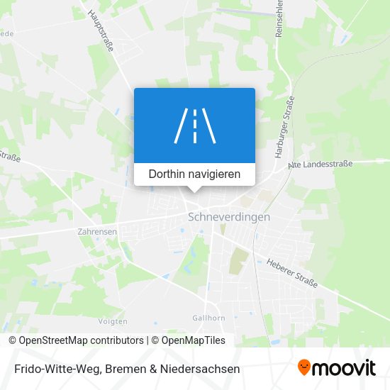 Frido-Witte-Weg Karte