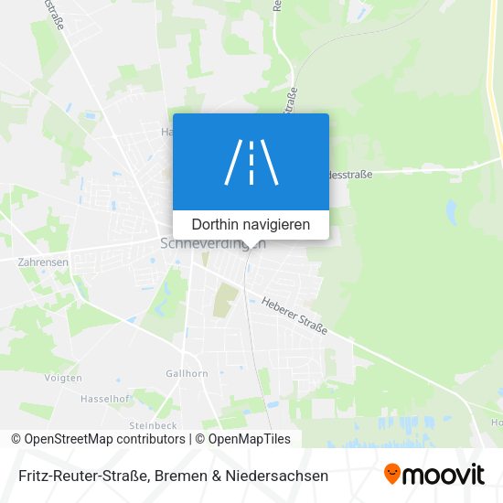 Fritz-Reuter-Straße Karte