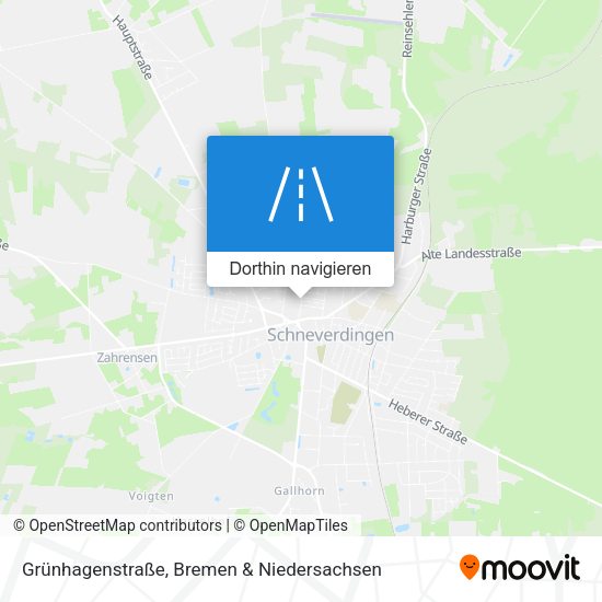 Grünhagenstraße Karte